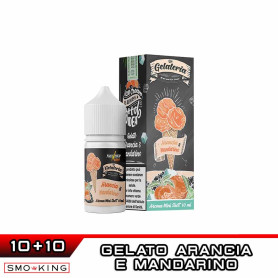 ARANCIA E MANDARINO Mini Shot 10+10 ml La Gelateria THUNDER VAPE