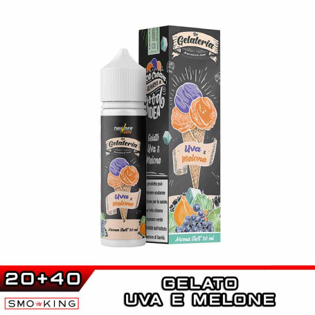 UVA E MELONE Shot 20ml La Gelateria THUNDER VAPE