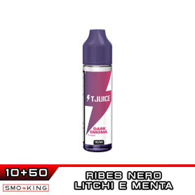 DARK ENIGMA Shot 10ml in 60ml T-JUICE Ribes Nero Litchi Menta