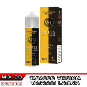 Duets VIRGINIA LATAKIA Mix&Vape 20ml TNT Vape Tabacco Virginia Bright Tabacco Latakia