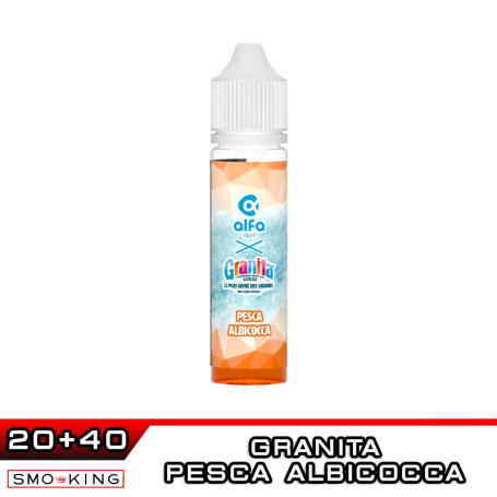 PESCA E ALBICOCCA Granita Aroma Shot 20 ml Alfaliquid Albicocca Pesca Ice