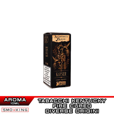 KAYSER Alchemica Blend Aroma Concentrato 10ml EXTRACTION MANIA Miscela Tabacchi Kentucky Fire-cured