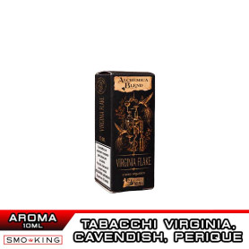VIRGINIA FLAKE Alchemica Blend Aroma Concentrato 10ml EXTRACTION MANIA Miscela Tabacchi Virginia Bright Cavendish Perique
