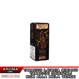 SHISHA Alchemica Blend Aroma Concentrato 10ml EXTRACTION MANIA Tabacchi Orientali Latakia Siriano Rum Mela Verde