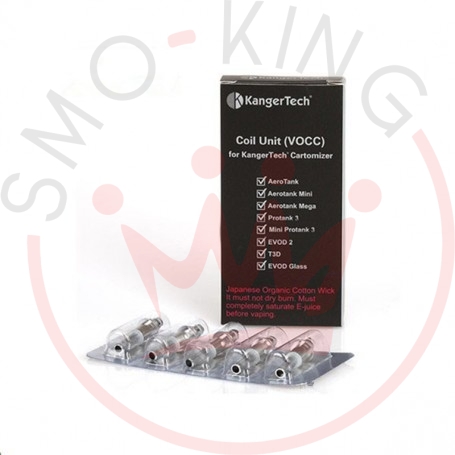 KANGERTECH Resistenze VOCC 1,0ohm 5pcs