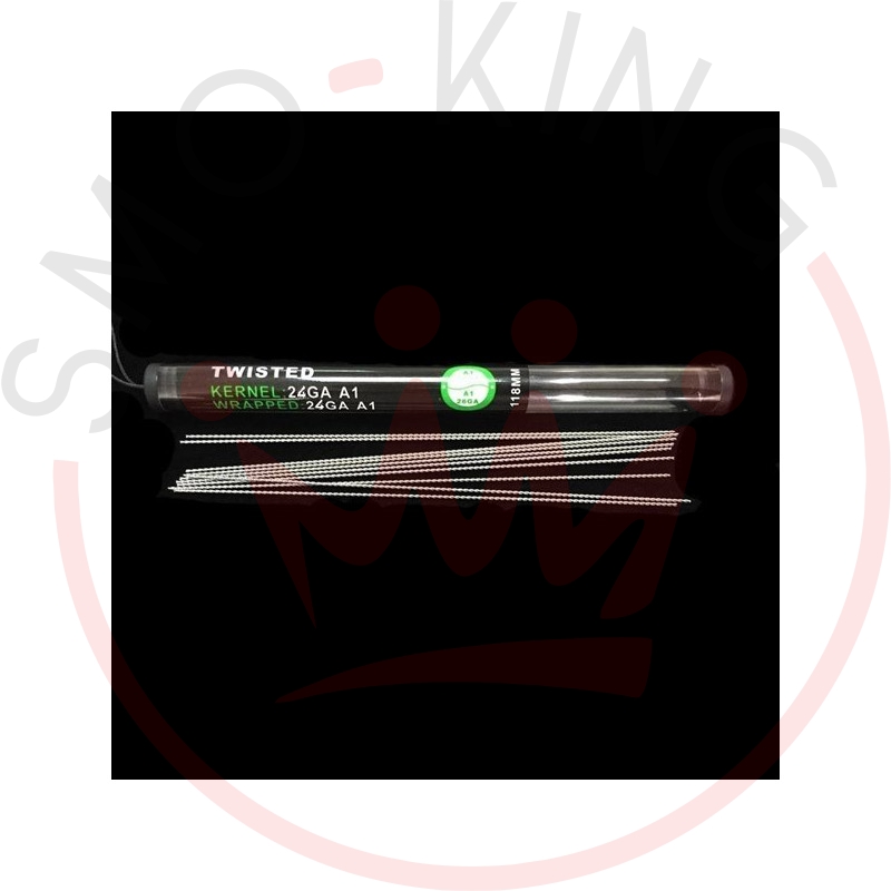 Tube Twisted 24ga A1 + 24ga A1 Electronic Cigarettes Smo-Kingshop.it