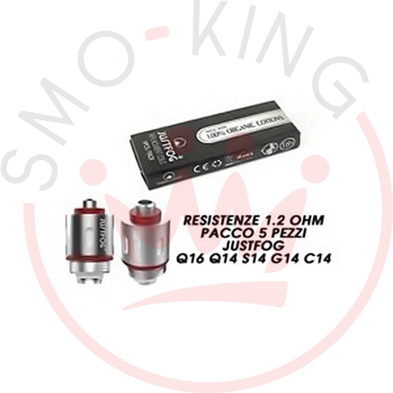JUSTFOG coil G14 C14 S14 Q14 Q16 Coil 1.2 Ohm 5pcs
