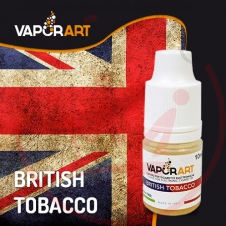 Vaporart British Tobacco Liquido Pronto 10ml 0 mg