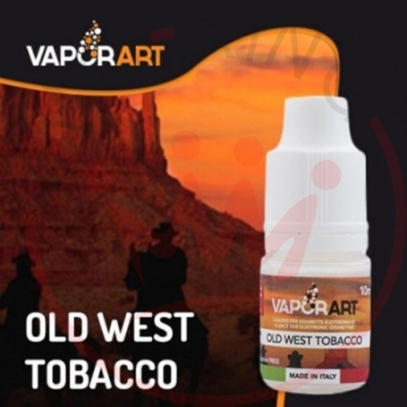 Vaporart Old West Tobacco Liquido Pronto 10ml 0 mg
