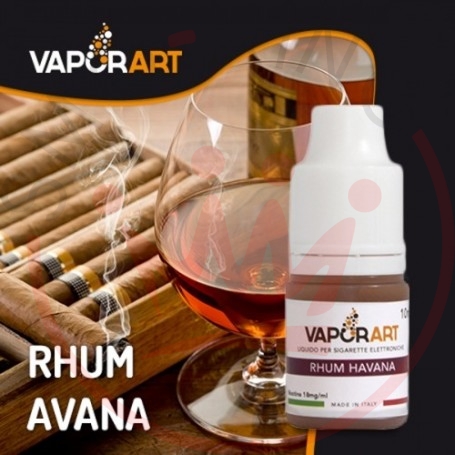 Vaporart Rhum Havana Liquido Pronto 10ml 0 mg