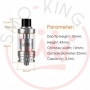 Geekvape Ammit Rta Atomizzatore 22mm Black