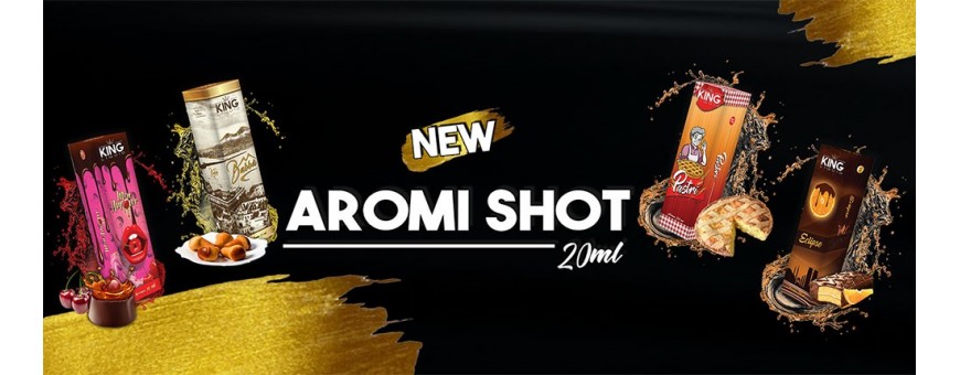 King Liquid 20 ml aromi shot series in vendita su smo-kingshop.it