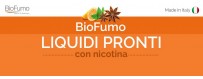 biofumo liquidi pronti 10 ml tpd italia per la sigaretta elettronica