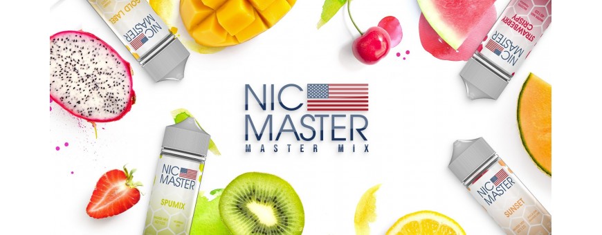 NIC MASTER Aromi Tripla Concentrazione 40ml in 120ml Aromi Master Mix al miglior prezzo online Liquidi Sigarette Elettroniche da smo-kingShop.it