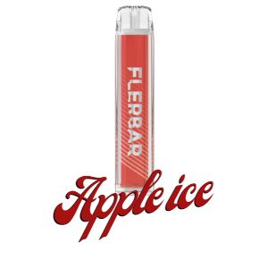 Flerbar 500mAh Apple Ice Sigaretta Usa e Getta 600 Puff
