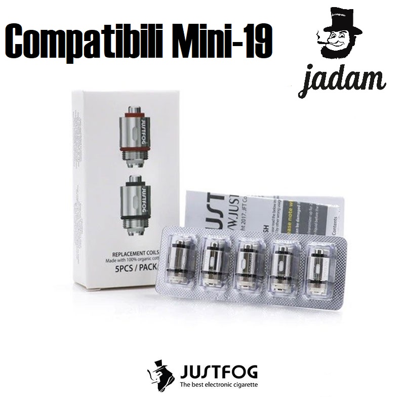 Resistenze Mini-19 Compatibili Justfog