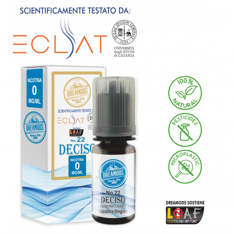 Drea Mods Deciso No.22 Liquido Pronto per Sigaretta Elettronica