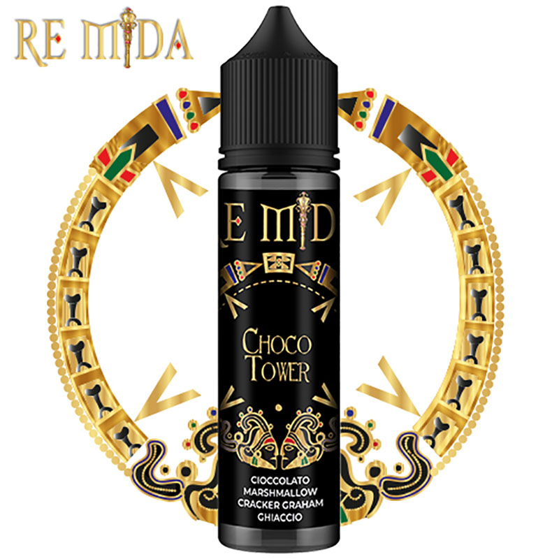 Re Mida Choco Tower Aroma 20 ml la storia