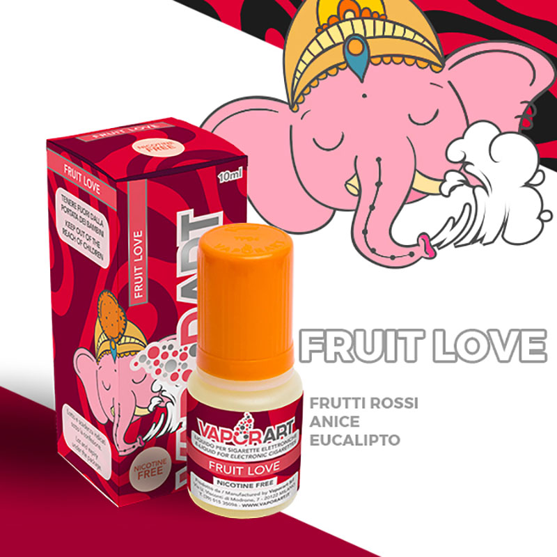 Vaporart Fruit Love 10 ml Liquido Pronto Nicotina