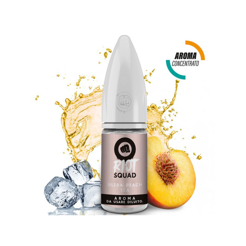 Riot Squad Ultra Peach Tea Aroma 10 ml Liquido per Sigaretta Elettronica