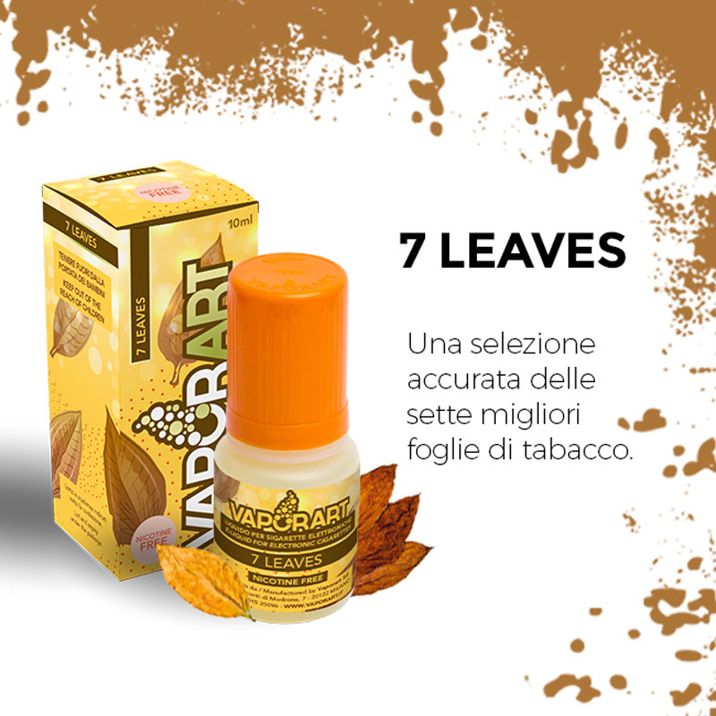 7 LEAVES 10 ml Liquido Pronto Nicotina VAPORART