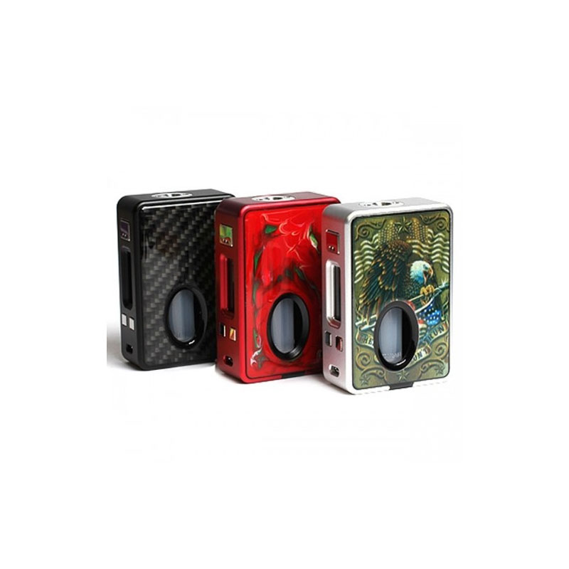 HCIGAR VT INBOX Squonker Silver Solo Box 75watt Dna Evolv