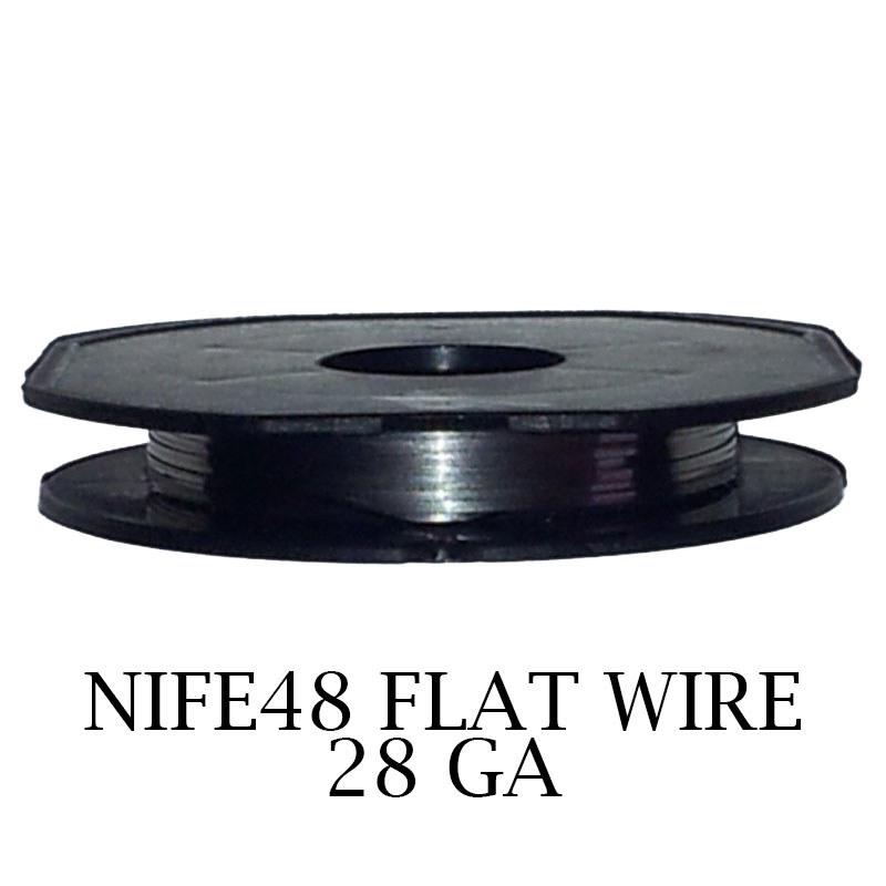 NIFE48 FLAT WIRE Filo Resistivo 28ga 0.8*0.1mm ZIVIPF