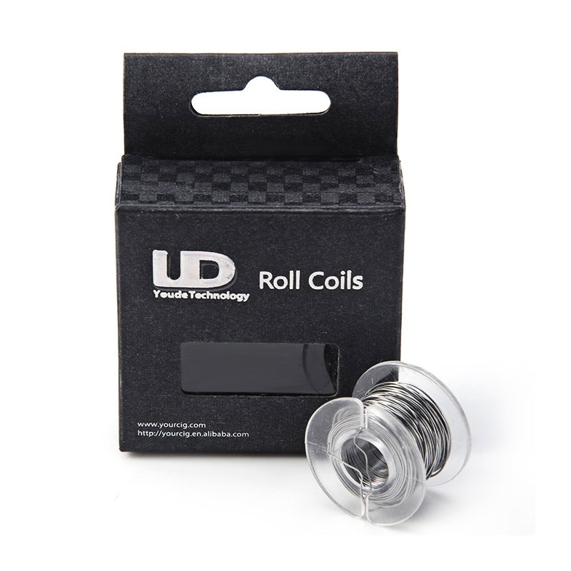 ROLL COILS Filo Resistivo KA1 27ga 0.35 mm UD per Atomizzatore Sigaretta Elettronica