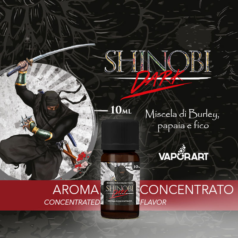 SHINOBI DARK Aroma 10 ml VAPORART Sigaretta Elettronica