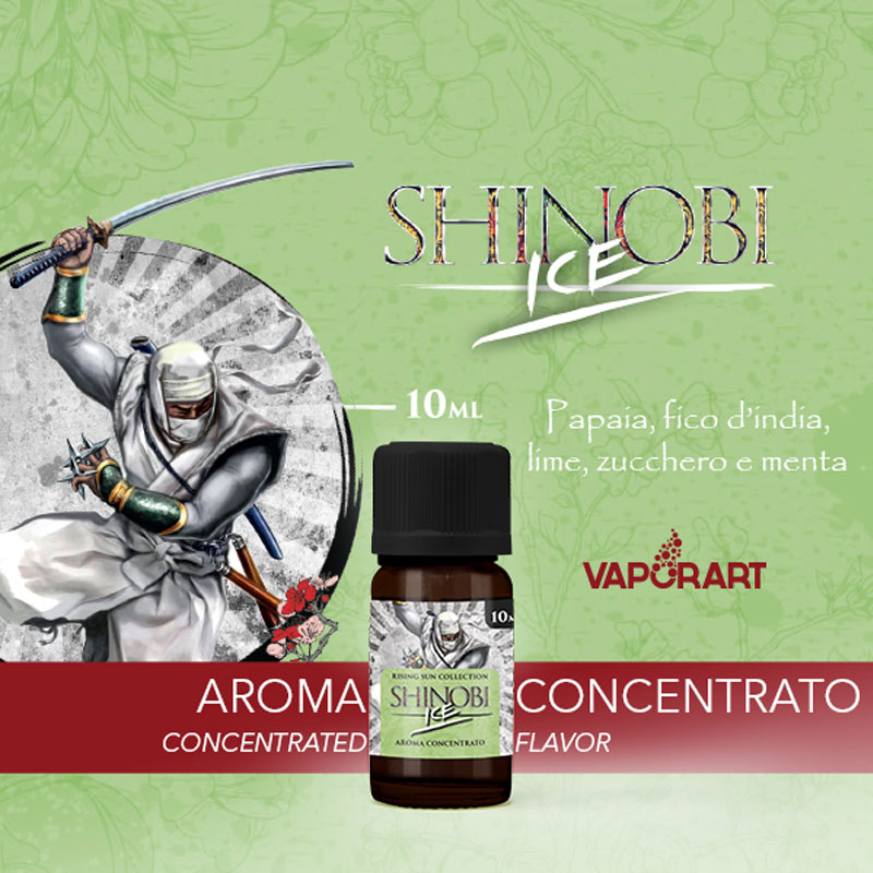 Vaporart Aroma Concentrato Shinobi Ice 10ml Liquido per Sigaretta Elettronica
