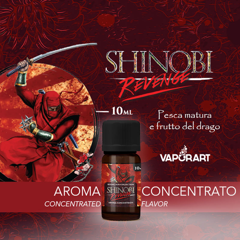 SHINOBI REVENGE Aroma 10 ml VAPORART Sigaretta Elettronica