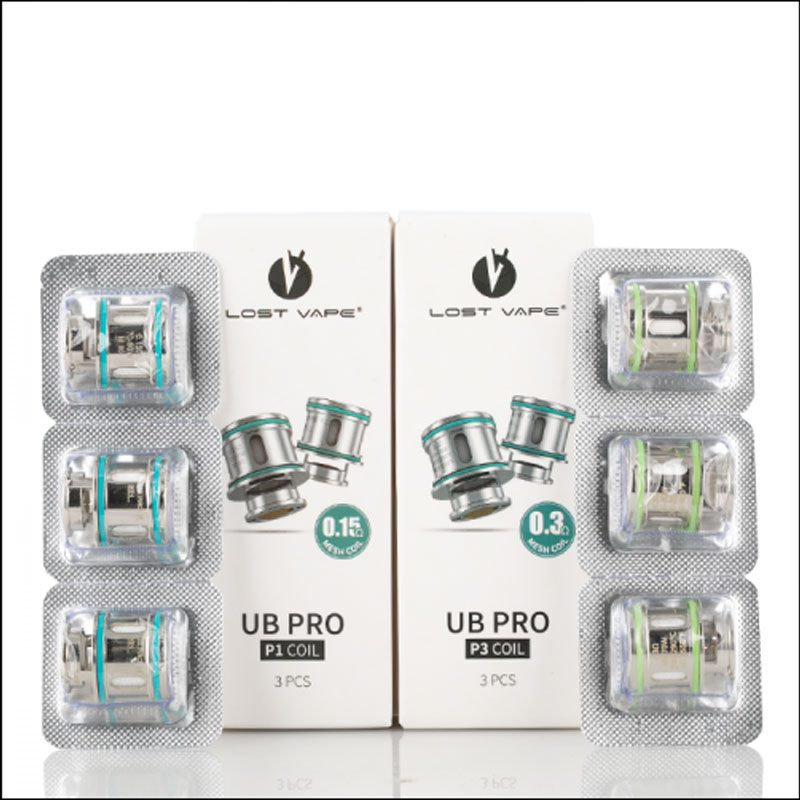 UB PRO Resistenze Ricambio per URSA LOST VAPE 3 Pezzi