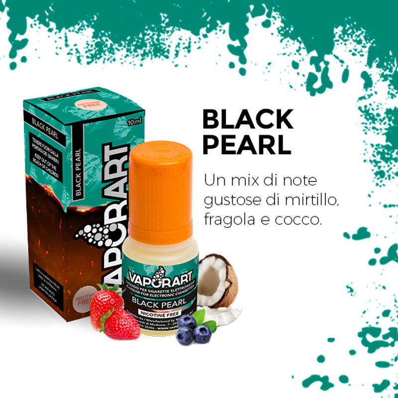 BLACK PEARL 10 ml Nicotine Ready Liquid VAPORART