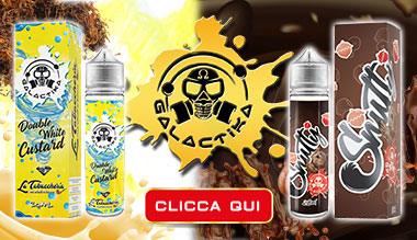 Double White Custard e Snutty sono i nuovi liquidi di Galactika