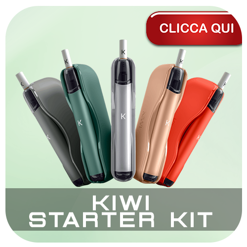 KIWI SIGARETTA ELETTRONICA KIT COMPLETO