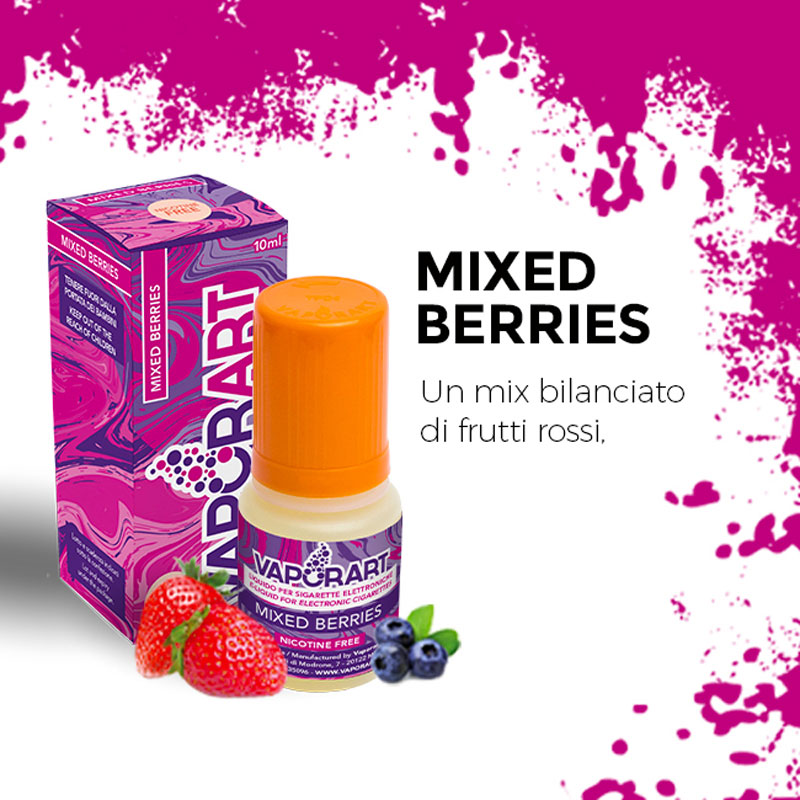 MIXED BERRIES 10 ml Liquido Pronto Nicotina VAPORART