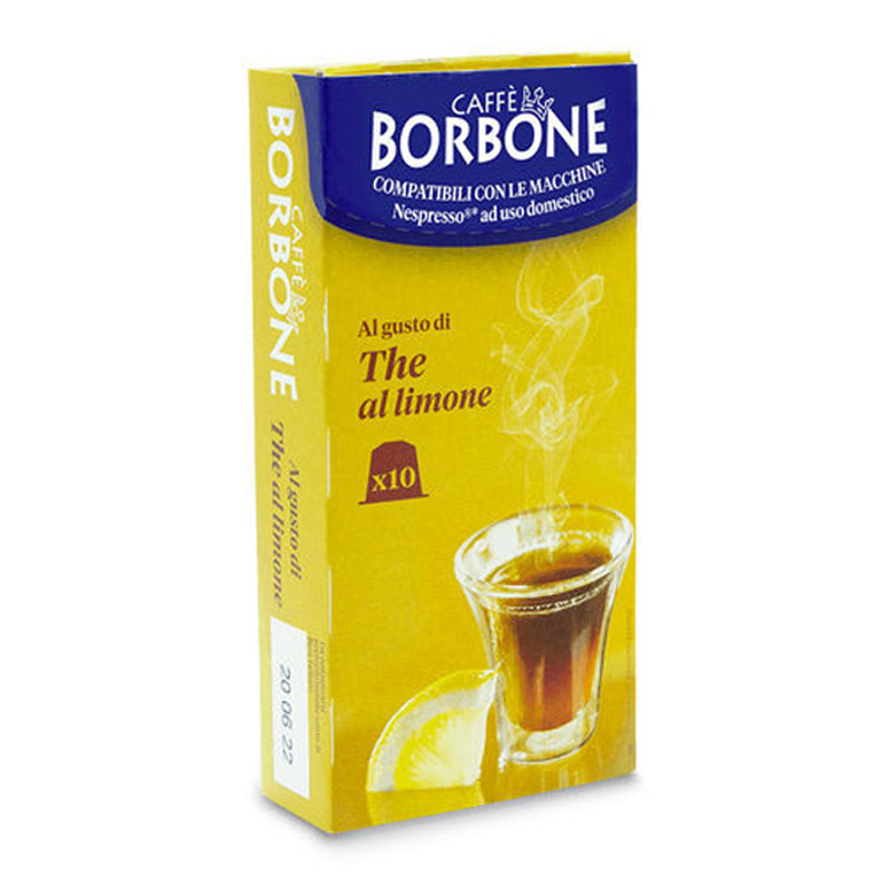 Nespresso 10pz Capsule THE LIMONE Borbone