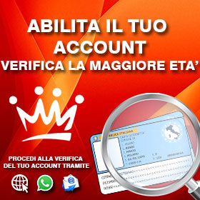 VERIFICA IL TUO ACCOUNT