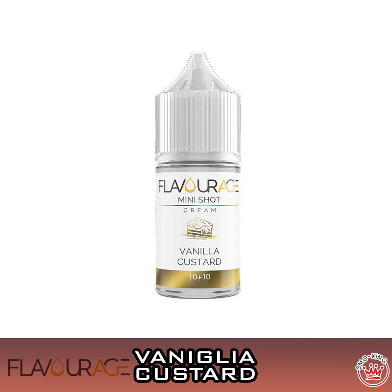 Vanilla Custard Mini Shot 10 ml Flavourage