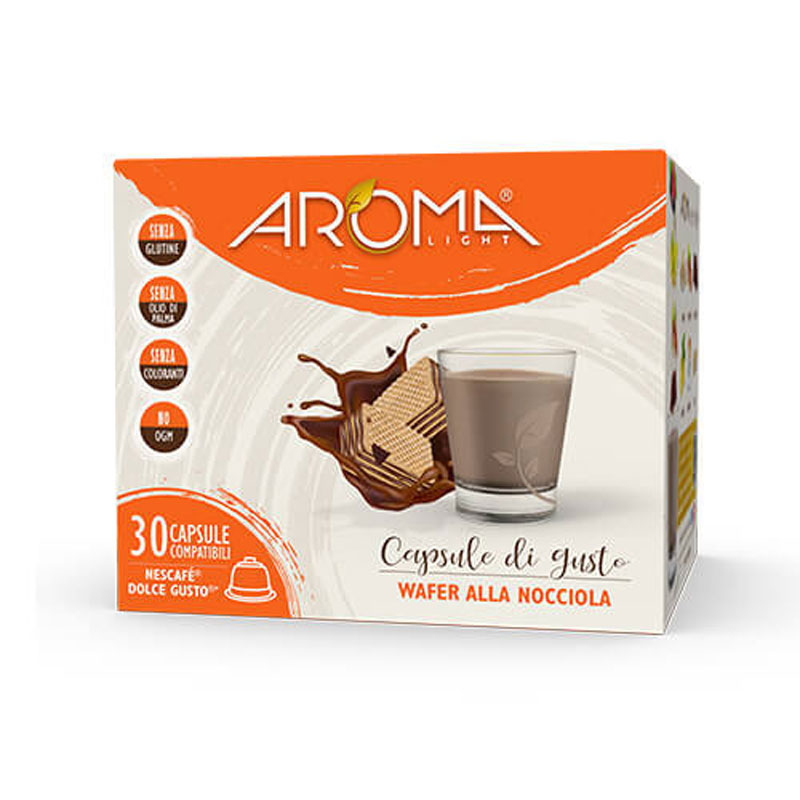 Wafer alla Nocciola Nescafè Dolce Gusto 30pz Aroma Light