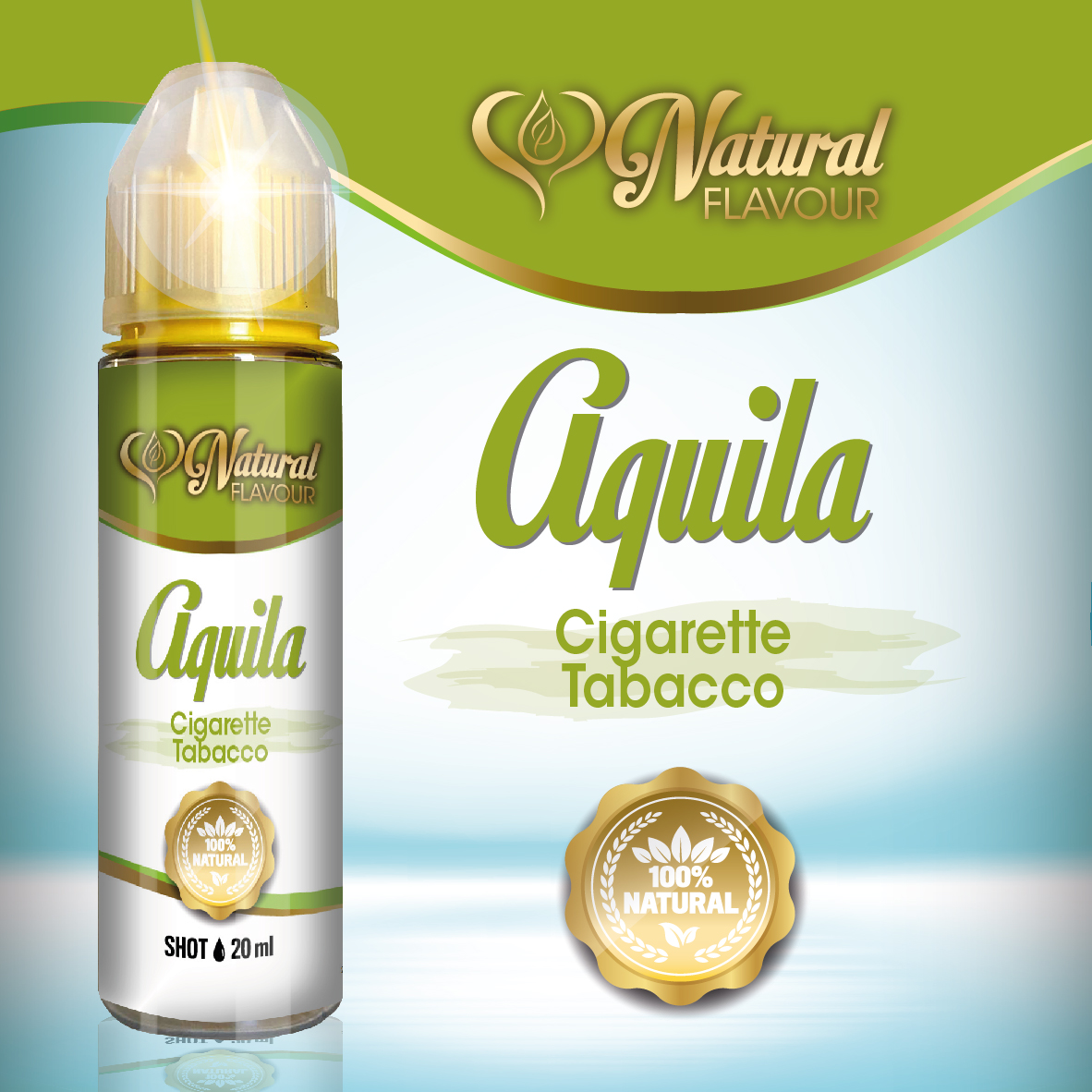 Aquila Natural Flavour Aroma 20 ml Cyber Flavour