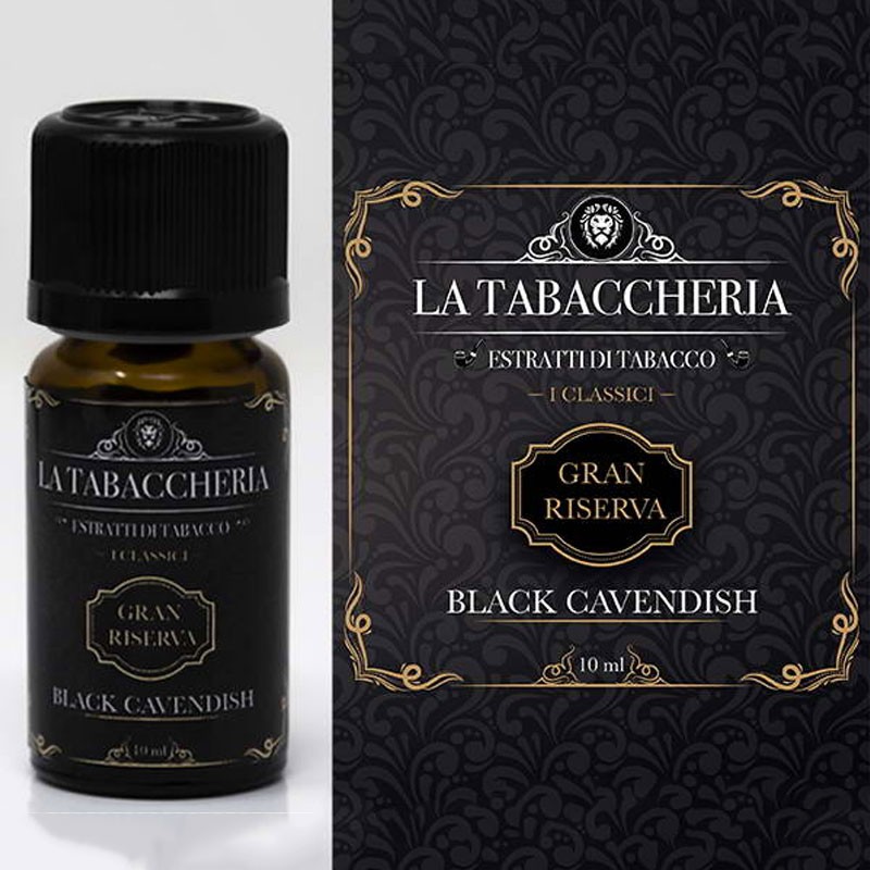 Black Cavendish Gran Riserva Aroma 10 ml La Tabaccheria