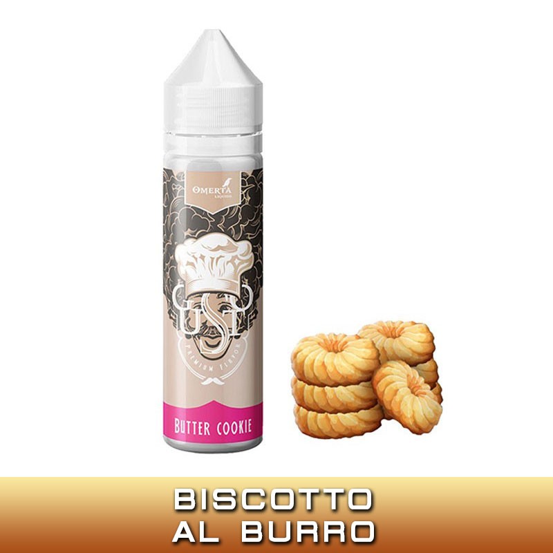 Gusto Butter Cookie Aroma 20 ml Omerta Liquids