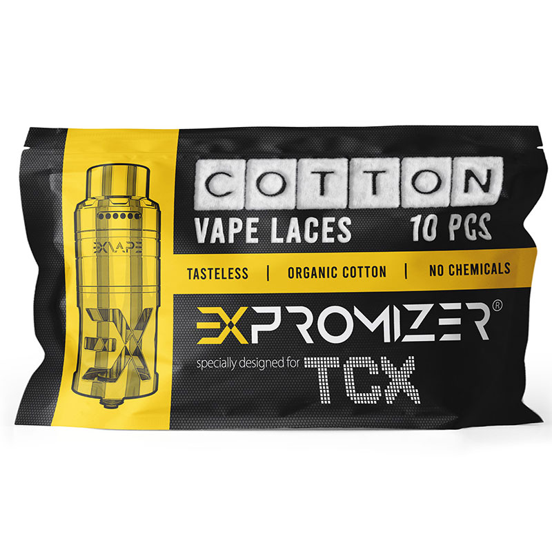Expromizer TCX Cotton Vape Laces Exvape 10 Pezzi