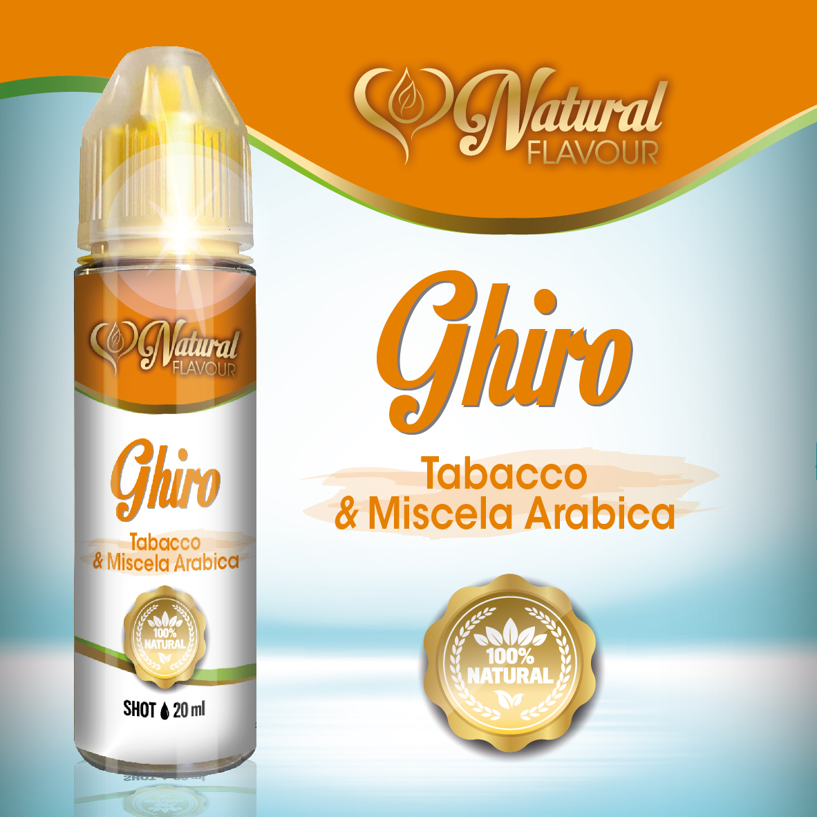 Ghiro Natural Flavour Aroma 20 ml Cyber Flavour