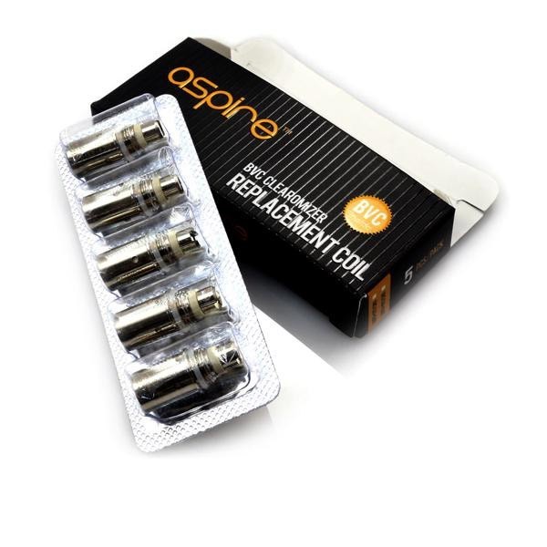 Aspire Resistenza Bvc Per SPRYTE, K1, K2, K1 STEALTH, K LITE 1,6 ohm 5 Pezzi