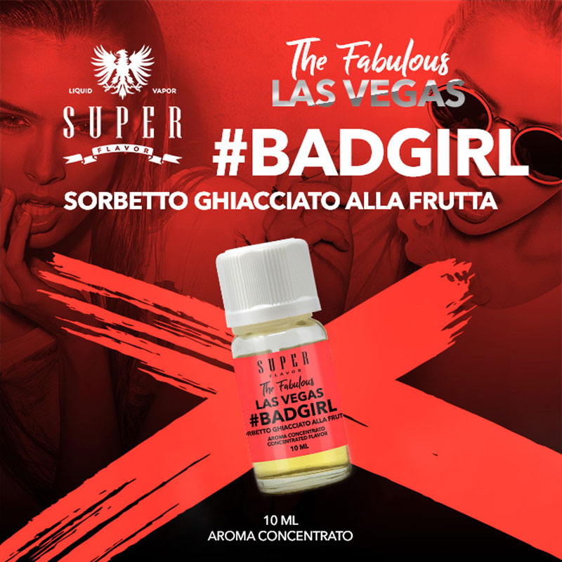Badgirl Las Vegas Aroma Concentrato 10 ml Super Flavor