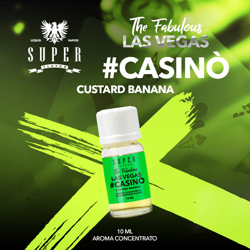 Casinò Las Vegas Aroma Concentrato 10 ml Super Flavor