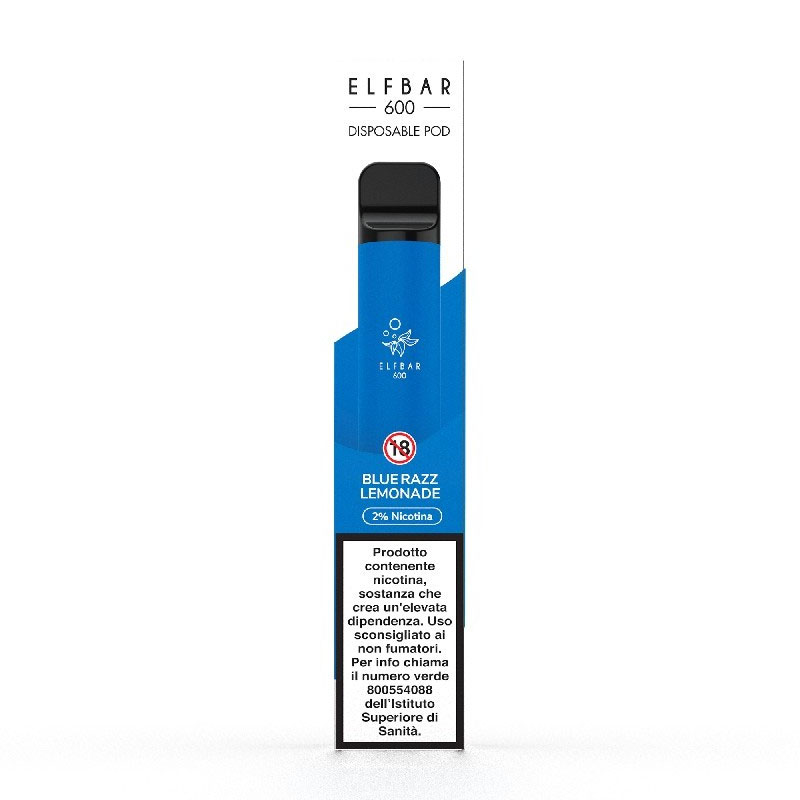 Elfbar 600 Blue Razz Lemonade Sigaretta Usa e Getta