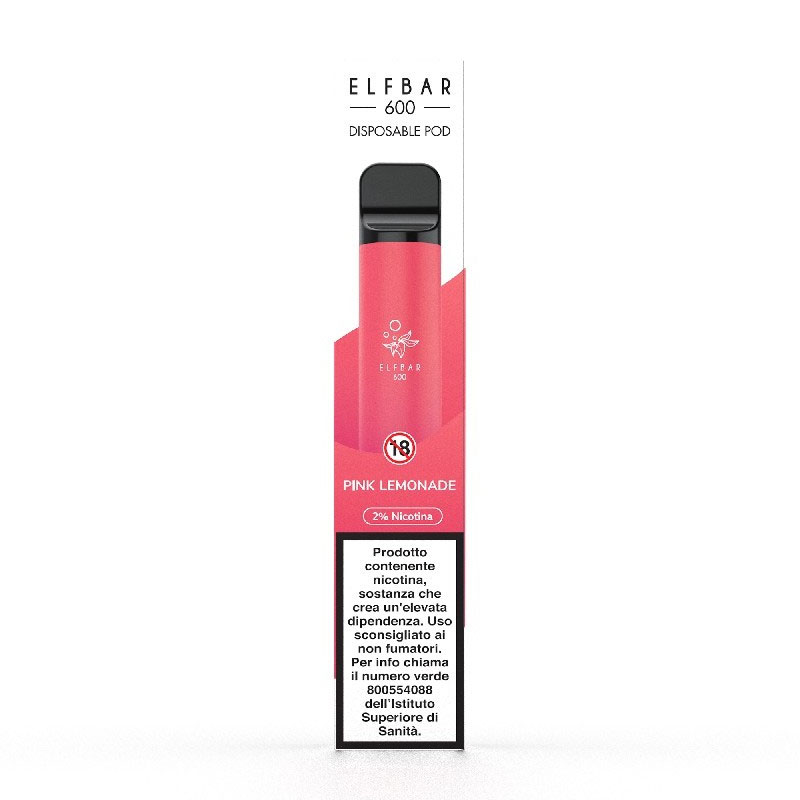 Elfbar 600 Pink Lemonade Sigaretta Usa e Getta